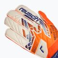 Dětské brankářské rukavice  Reusch Attrakt Solid Junior shocking orange/energize blue 4