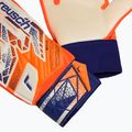 Dětské brankářské rukavice Reusch Attrakt Starter Solid Junior shocking orange/energize blue 5