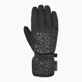 Dámské lyžařské rukavice Reusch Keira R-Tex XT black/black leopard 3