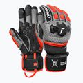 Pánské lyžařské rukavice Reusch Worldcup Warrior GS black/silver/fluo red 2