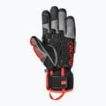 Pánské lyžařské rukavice Reusch Worldcup Warrior GS black/silver/fluo red 4