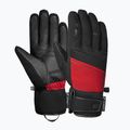 Lyžařské rukavice Reusch Louis R-Tex XT black/tango red