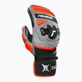 Lyžařské rukavice Reusch Worldcup Warrior GS Mitten black/silver/fluo red 2