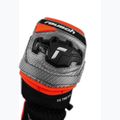 Lyžařské rukavice Reusch Worldcup Warrior GS Mitten black/silver/fluo red 5