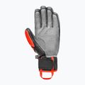 Lyžařské rukavice Reusch Worldcup Warrior DH black/silver/fluo red 3