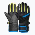 Dětské lyžařské rukavice Reusch Dan R-Tex XT Junior black/brilliant blue/safety yellow 2