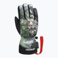 Dětské lyžařské rukavice Reusch Carter R-Tex XT blck/silver/fluo red 2
