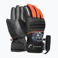 Dětské lyžařské rukavice Reusch Warrior R-Tex XT Junior black/silver/fluorescent red 2