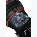 Dětské lyžařské rukavice Reusch Warrior R-Tex XT Junior black/silver/fluorescent red 7