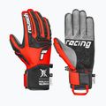 Pánské lyžařské rukavice Reusch Ultra black/fluo red