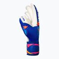 Brankářské rukavice Reusch Attrakt Gold X Roll Finger sharp blue/white/shocking orange 4