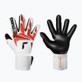 Brankářské rukavice Reusch Attrakt Freegel Gold X white/shocking orange/black