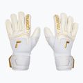 Brankářské rukavice Reusch Attrakt AB1 Advance white/gold 2