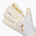 Brankářské rukavice Reusch Attrakt AB1 Duo white/gold 4