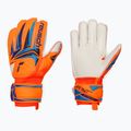 Dětské brankářské rukavice Reusch Attrakt Advance Junior shocking orange/blue