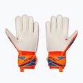 Dětské brankářské rukavice Reusch Attrakt Advance Junior shocking orange/blue 3