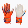 Dětské brankářské rukavice Reusch Attrakt Freegel Advance Junior shocking orange/blue