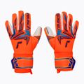 Dětské brankářské rukavice Reusch Attrakt Freegel Advance Junior shocking orange/blue 2