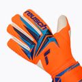 Brankářské rukavice Reusch Attrakt Gold X NC shocking orange/blue 4