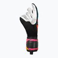 Brankářské rukavice Reusch Attrakt Advance Evolution Glueprint black/aqua blue/shocking orange 4