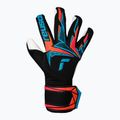 Brankářské rukavice Reusch Attrakt Freegel Advance black/aqua blue/shocking orange 2