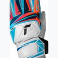 Dětské brankářské rukavice Reusch Attrakt Starter Solid Junior white/light blue 6
