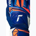 Dětské brankářské rukavice Reusch Attrakt Starter Solid Junior sharp blue/white/shocking orange 6