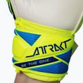 Dětské brankářské rukavice Reusch Attrakt Solid Junior safety yellow/blue 6