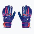 Dětské brankářské rukavice Reusch Attrakt Solid Junior sharp blue/white/shocking orange 2