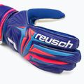Dětské brankářské rukavice Reusch Attrakt Solid Junior sharp blue/white/shocking orange 4