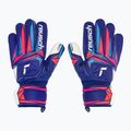 Dětské brankářské rukavice Reusch Attrakt Grip Junior sharp blue/white/shocking orange 2