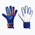 Brankářské rukavice Reusch Attrakt Starter Solid sharp blue/white/shocking orange