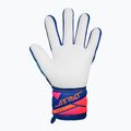 Brankářské rukavice Reusch Attrakt Grip sharp blue/white/shocking orange 3