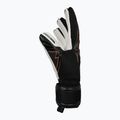Dětské brankářské rukavice Reusch Attrakt Advance Finger Support Junior black/shocking orange 4