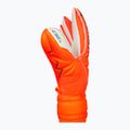 Dětské brankářské rukavice Reusch Attrakt Solid Finger Support Junior shocking orange/blue 4