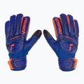 Dětské brankářské rukavice Reusch Attrakt Infinity Finger Support Junior sharp blue/shocking orange/black 2