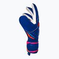 Brankářské rukavice Reusch Attrakt Solid sharp blue/white/shocking orange 4