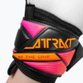 Brankářské rukavice Reusch Attrakt Solid black/aqua blue/shocking orange 8