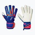 Dětské brankářské rukavice Reusch Attrakt Advance Junior sharp blue/white/shocking orange