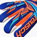 Dětské brankářské rukavice Reusch Attrakt Freegel Advance Junior sharp blue/shocking orange 7