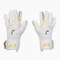 Dětské brankářské rukavice Reusch Attrakt AB1 Advance Junior white/gold 2
