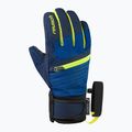 Dětské lyžařské rukavice Reusch Leo R-Tex XT black/imperial blue/safety yellow 2