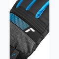 Dětské lyžařské rukavice Reusch Rocket GORE-TEX black/black melange/brilliant blue 6