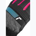 Dětské lyžařské rukavice Reusch Rocket GORE-TEX black/black melange/pink glo 5
