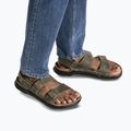 Pánské sandály BIRKENSTOCK Milano Crosstown Oiled Leather Regular faded khaki 8