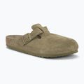 Dámské pantofle   BIRKENSTOCK Boston SFB VL Regular faded khaki