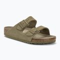 Pantofle BIRKENSTOCK Arizona Suede Regular faded khaki