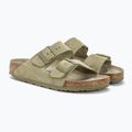 Pantofle BIRKENSTOCK Arizona Suede Narrow faded khaki 4