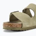 Pantofle BIRKENSTOCK Arizona Suede Narrow faded khaki 8