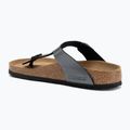 Dámské žabky BIRKENSTOCK Gizeh BF Regular metallic black 3